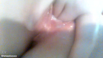 Creamy Wet pussy Overflowing With Juices !
